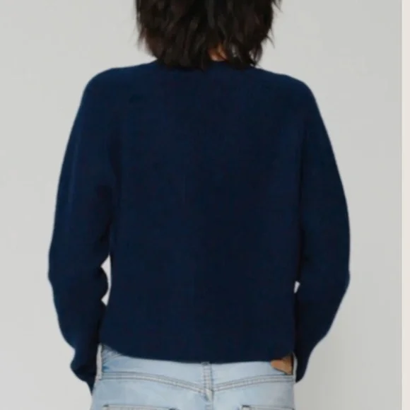 CROPPED FISHERMAN CASHMERE CARDIGAN FROM NAKEDCASHMERE - Picture 2 of 12